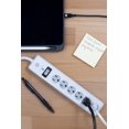 thumbnail image 4 of GE 6-Outlet Surge Protector Extension Cord, Pro Series, 8ft., White, 46274, 4 of 8