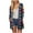 Dark Blue, variant on enyan Cardigan Sweaters Women's Lightweight Long Sleeve Button Down Open Front Ribbed Knit Pocket Casual Cardigan Pink,L