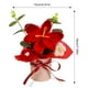 thumbnail image 2 of Ramo de tulipanes hecho a mano a ganchillo por Hlenbin, rojo, 2 of 7