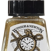 Winsor & Newton Drawing Ink Bottle, 14ml, Gold