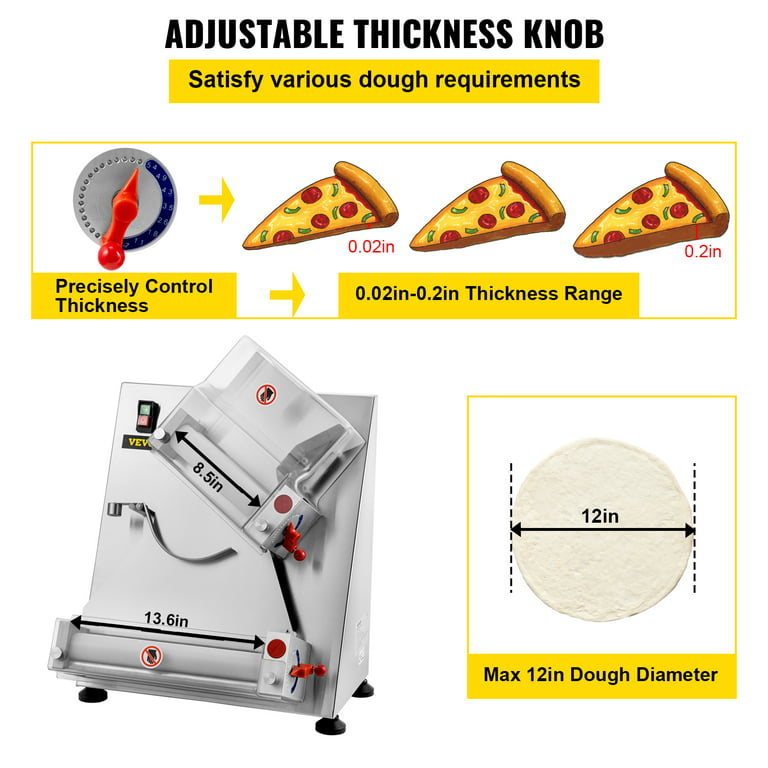 Small Dough Roller Pizza Rolling Machine Machine Et-Apd-30 - China Electric Dough  Roller, Dough Roller