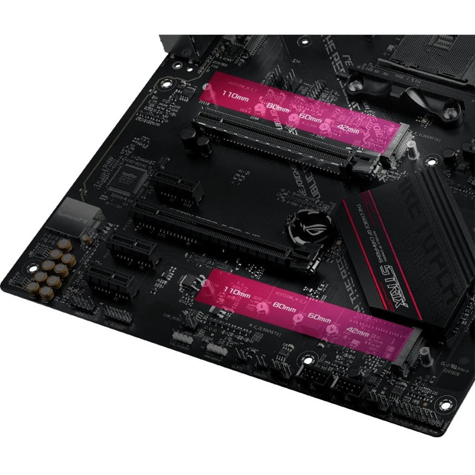 ASUS ROG Strix B550-F Gaming AMD AM4 Zen 3 Ryzen 5000 & 3rd Gen Ryzen ATX Gaming Motherboard (PCIe 4.0, 2.5Gb LAN, BIOS Flashback, HDMI 2.1, Addressable Gen 2 RGB Header and Aura Sync)