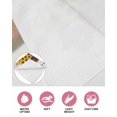 thumbnail image 6 of Sunflower Truck Kitchen Dish Towels for Drying Dishes Set of 2, Elegant Yellow Floral Summer Botanical Wooden Waffle Weave Microfiber Hand Tea Bathroom Towels Quick Dry & Absorbent Towel 12x12, 6 of 7