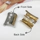 thumbnail image 5 of hebillas de cola de caballo doradas para mujer, puños de metal para el cabello, clip decorativo de metal para cola de caballo alta, puño de cola de caballo de metal dorado para vestir (estilo 5), 5 of 6