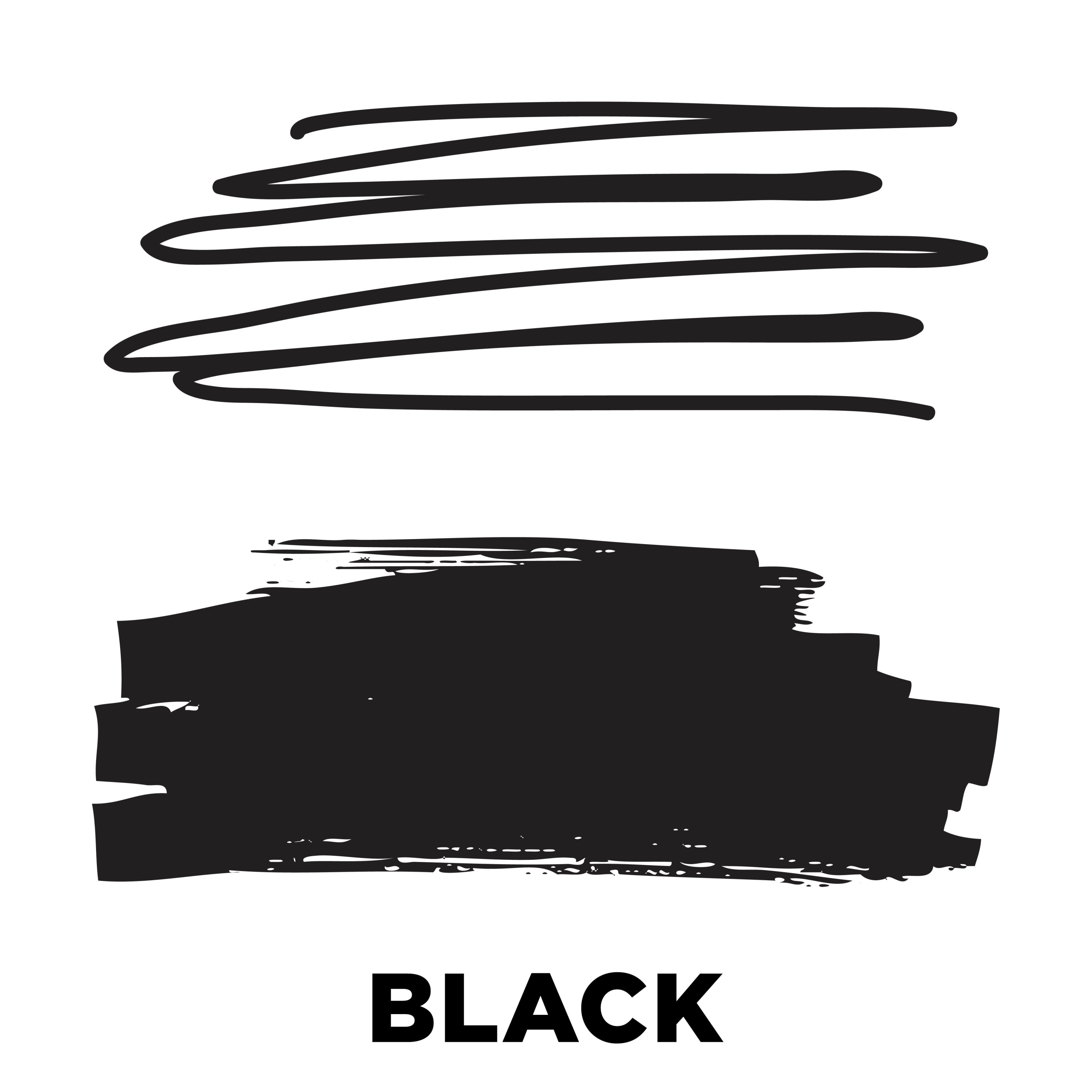Tulip Fabric Markers 2 Piece, Black, Fine Tip and Brush Tip Permanent