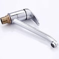 thumbnail image 4 of MasteelfCA Alloy Column Hot And Cold Water Bathroom Counter Basin Copper Water Faucet (Silver), 4 of 8