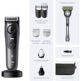 thumbnail image 3 of Braun Series 9 All-in-One Beard & Body Grooming Kit for Men, Cordless Trimmer, Hair Clippers & Shaver for Face, Hair & Body with Gillette Labs Razor, 3 of 8