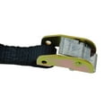 thumbnail image 4 of eRatchet 1" Tie-Down Cam Buckle Strap w/ S-Hooks | 1,500 Lbs. Breaking Strength | Cargo Straps for Flatbed, Trucks, and Trailers (2 Pack) (15 FT, Black), 4 of 8