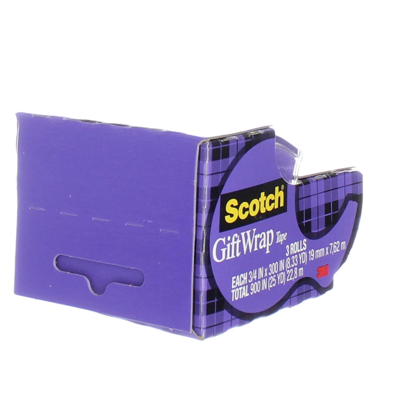 5-pack Scotch Gift Wrap Tape, Satin Finish, 0.75in X 300in, 3 Ct (5 pack) — Residential Use, Standard Application