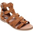 thumbnail image 1 of Steve Madden Women's Diver Leather Open Toe Casual Gladiator Sandal, 1 of 5