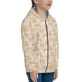 thumbnail image 5 of Kdxio Corgi Dog Pattern Kids Boys Girls Zip Up Hoodie 3D Printed Hooded Sweatshirt Hoody Coat with Pocket 7-12 Y-Medium, 5 of 6