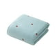 thumbnail image 1 of Juego de 2 Toallas de baño Advancent diseño bordado de fresa Azul verde 75*35cm, 1 of 6