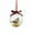 B, variant on 3D Christmas Ornament with Bird Inside Snow Globe Effect Hanging Decor Musical Holiday Decoration for Xmas Tree（A)