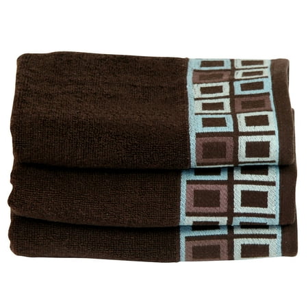 HomeTrends Gridlock Hand Towel, 1 Each