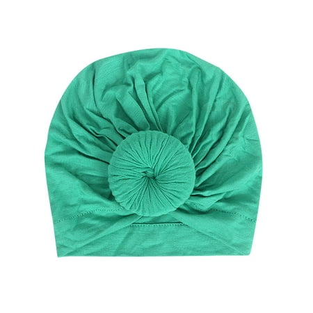 

Lilgiuy Toddler Baby Girls Cotton Circle Headwrap Headband Knot Children Turban Hairband