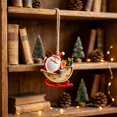 thumbnail image 6 of AZXY Christmas Tree Ornaments Hanging Decorations, Assorted Xmas Hanging Pendants for Winter Holiday Scene Decor, Indoor Home Party Mantel Window Festive Christmas Decor Supplies, 6 of 7