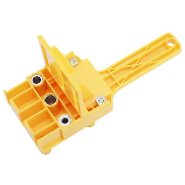 Perforadora De Orificio Recto Para Carpintería Localizador De Perforación De Conexión De Tablero De Madera De Mano Punzón Ajustable De Tablero De Madera De Mano Preciso Con Orificio Recto Para Guardurnaity TO003379-00