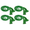 thumbnail image 1 of Unique Bargains 67inch Graduation Honor Cords, 4Pcs Graduation Cords Tassel Graduation Ropes Bulk Bright Color DIY, Green, 1 of 5