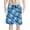 Blue Galloping Horses Print, variant on Men's Beach Shorts Swim Trunks With Puerto Rico Flag Palm Print - Quick Dry for Summer Vacation and Water Activities