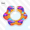 thumbnail image 3 of Bingfone Magic Mushrooms Soft Bibs For Baby Boy Girl 360 Rotate Petal Absorbent Bibs Washable For Drooling Teething, 3 of 9