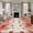 Red, variant on 2x3 Ft Entryway Area Rug, Yellow Leaf Kitchen Rug Runner Washable Floor Mat, Fall Plant Country Vintage Watercolor Beige Non Slip Indoor Door Mat Throw Carpet for Bathroom Living Room Bedroom