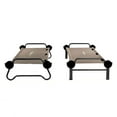 thumbnail image 6 of Disc-O-Bed Large Cam-O-Bunk Benchable Double Cot w/Storage Organizers, Tan, 6 of 8