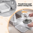 thumbnail image 3 of Premium Stainless Steel Litter Box With Lid for Big Cats Anti-Leakage Design, 3 of 7