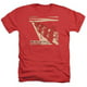 Concord Music-Davis et Cor - Tee-Shirt de Bruyère Adulte - Rouge&44; Grand – image 1 sur 1
