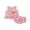 Pink, variant on Baby Girls First Birthday Outfit One Ice Cream Embroidery Tank Tops Ruffle Blommer Shorts Gifts Set Summer Smash Cake Clothes 6 12 18M