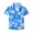 Sky Blue, variant on Zanarzt Summer Tops Boy's Shirt Short Sleeve Casual Button Down Beach Shirt Kids Summer Shirts White,5-6 Years