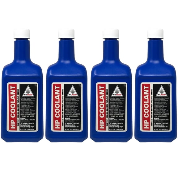 Honda Blend Genuine Antifreeze & Coolant, 4 Count, 32 fl oz