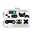 thumbnail image 5 of Pegatinas de pared MACHAO PVC autoadhesivo 70 cm x 25 cm, 5 of 5