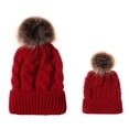 thumbnail image 2 of Bonnet en Laine Tricoté Chaud pour Femmes, Cache-Oreilles, 2 of 8