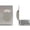 Gray, variant on YIMWNYI Self Adhesive Mouse Storage Bag, Flexible Pouch, Strong Adhesive Backing, Multi-functional Organizer for Cables, Pens, USB Drives, Space Saving Design, Home Office Accessories