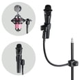 thumbnail image 2 of 2X Support de Microphone Col de Cygne Flexible avec Pince de Bureau pour Radio Studio, Équipement de Diffusion en Direct, 2 of 6