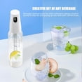 thumbnail image 4 of Portable Soda Siphon, 1L Travel Sparkling Water Maker Machine for Home & Outdoor, Carbonated Water Soda Streaming Machine, Soda Maker for Cocktails or Fizzy Drink, 8 gram CO2 Cartridges(Not Included), 4 of 7