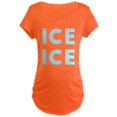 thumbnail image 1 of CafePress - Ice Ice Baby Maternity T Shirt - Maternity Dark T-Shirt, 1 of 1