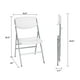 COSCO Ultra Comfort Commercial XL Plastic Folding Chair, 300 lb. Weight ...