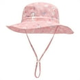 thumbnail image 4 of Yoyauz Baby Sun Hat Bucket Hat Toddler Soft Cap UPF 50+ Wide Brim Chin with Summer Gaming Cap for 0-6 Years, 4 of 6
