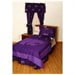 thumbnail image 2 of College Covers KSUBBQUW Kansas State Bed in a Bag Queen- With White Sheets, 2 of 2