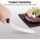 thumbnail image 4 of Stainless steel blade, icing spatula set cake decoration tool, plastic handle inclined frosting spatula set, cake spatula (6 8 10 inches) yellow, 4 of 4