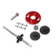 thumbnail image 4 of Juego de engranajes de transmisión para caja de cambios, tornillos para camión de hobby, mantenimiento de vehículos, coche RC escala 1:12 Rojo, 4 of 9