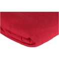 thumbnail image 3 of TL Care Supreme Fitted Crib Sheet 28" x 52", Enhanced Thickness for Soft, Breathable Neutral 100% Cotton Jersey Comfort, Red, for Boys and Girls, 3 of 4