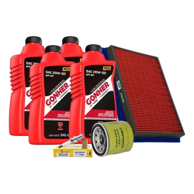 Kit De Afinacion Sentra 2000 Al 2001 2.0l Gonher Bplatino