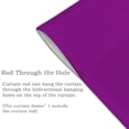 thumbnail image 4 of Door Curtain 34x56in Two Pieces Of Uniform Is Not Easy To Wrinkle The Room Shade And Dustproof For The Wall On The Door Or Window Darkpurple, 4 of 5