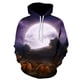 thumbnail image 1 of Sudadera con capucha de Halloween para hombre y mujer, ropa informal con cabeza de calabaza aterradora, holgada, 3D, Hip Hop, divertida, otoño, 1 of 4