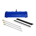 thumbnail image 4 of Dickly 6 Pieces Surface Cleaner Pressure Washer Extension Brushes Quick Connect Durable Blue, 4 of 8