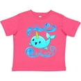 thumbnail image 3 of Inktastic Cute and Playful Narwhal Boys or Girls Toddler T-Shirt, 3 of 5