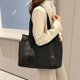 thumbnail image 1 of Bolsa de mamá de ocio para mujer bolsa organizadora de pañales para recién nacidos con múltiples bolsillos negro, 1 of 8