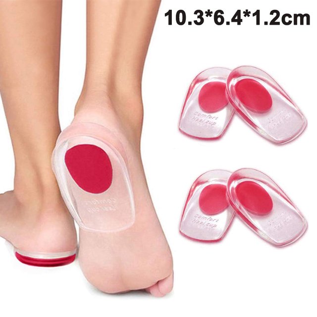 2 pares de taloneras de silicona para masaje-Xiaohong+blister box
